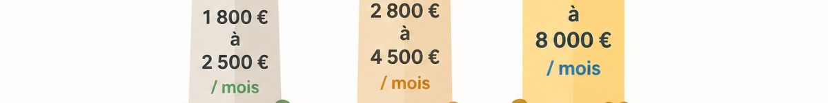 Salaire d’un développeur web : débutant, confirmé et selon les technos