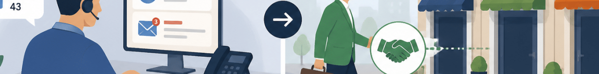 Commercial sédentaire et commercial terrain : quelles différences ?